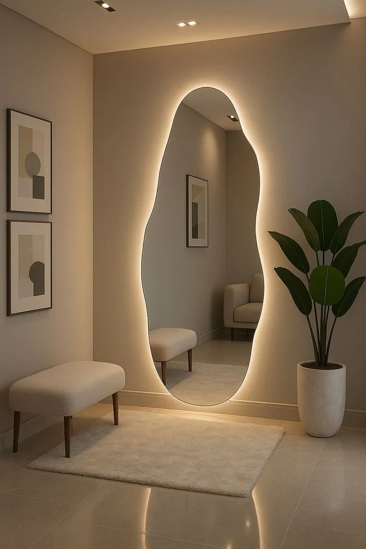 LED Mirrors service by Wonder Frames in Abu Dhabi